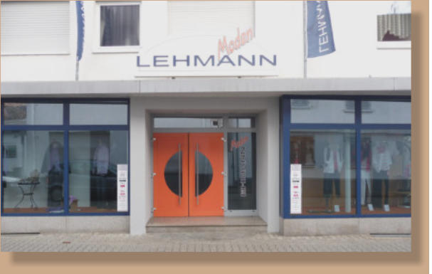 Willkommen bei Lehmann Moden...